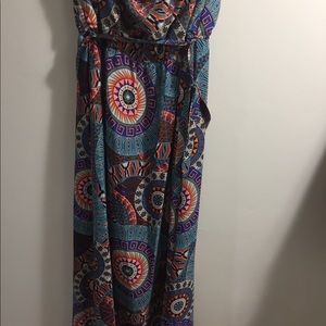 Strapless Maxi Dress